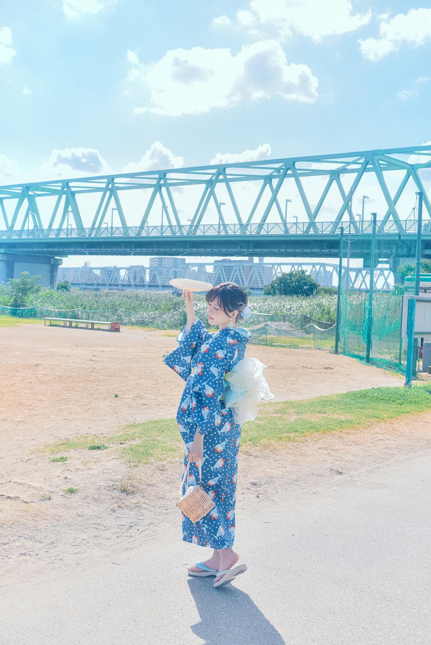 ElyEE子 – NO.119 2023.august A-聖代浴衣 Sundae Yukata [29P]插图